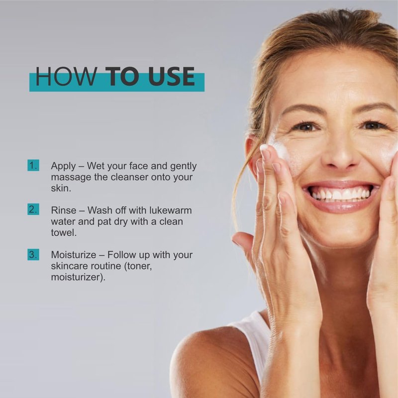 SUN COAST SCIENCES - Hydrate + Restore Total Face Cleanser, Vitamina B, Hydrating Facial Cleanser With Niacinamide for All Skin Types - 4 Fl Oz (Pack of 1)