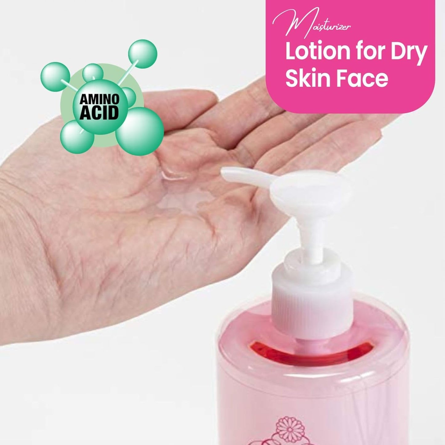 Kikumasamune 2-in-1 Face Toner & Body Lotion - Natural Rice Extract, Amino Acids | 16.9 Fl Oz, 2-Pack