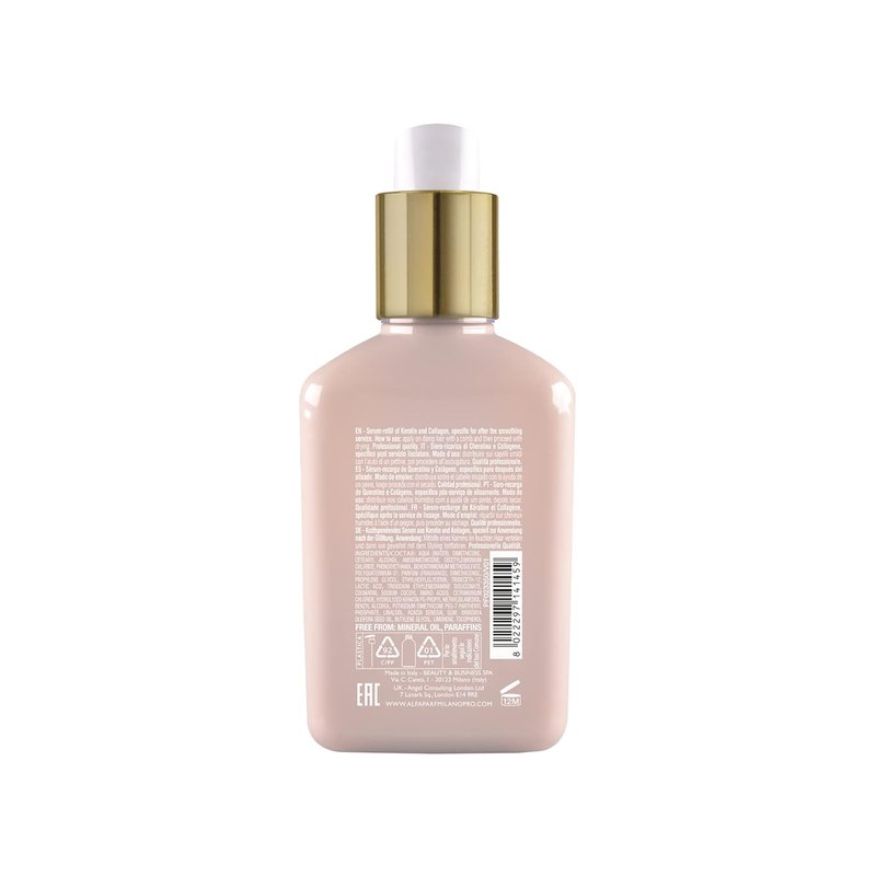 ALFAPARF MILANO Keratin Therapy Hair Serum - Anti-Frizz & Smoothing Treatment | 4.23 fl oz
