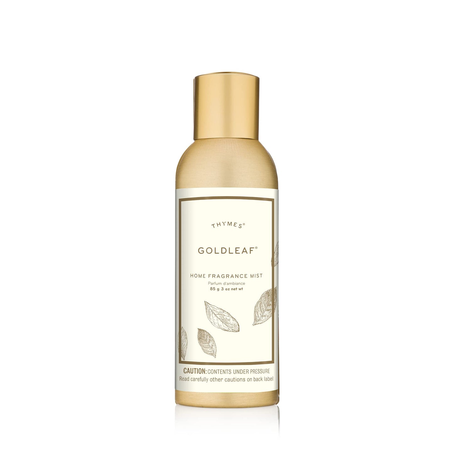 Thymes Home Fragrance Mist – Room Air Fresheners for Home Long Lasting – Air Freshener Spray – Premium Fragrance – Notes of Jasmine, Rose, Hyacinth, & Oak Moss (Goldleaf, 3 oz)