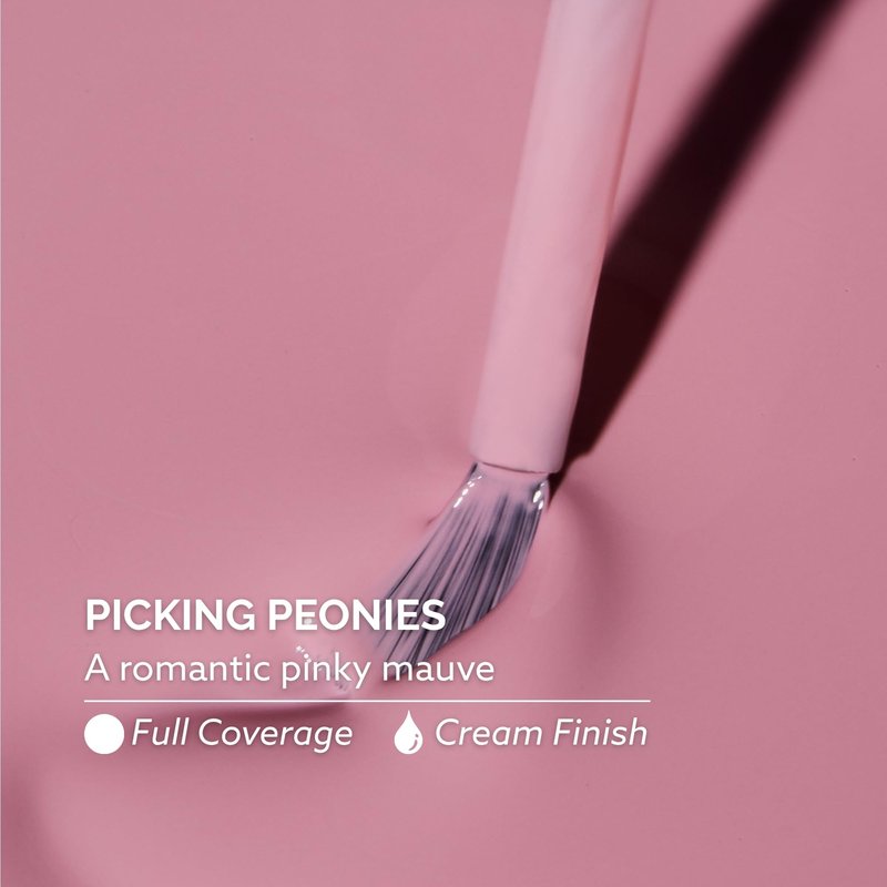 Dazzle Dry Nail Lacquer (Step 3) - Picking Peonies - A romantic pinky mauve. Full coverage cream. (0.5 fl oz)