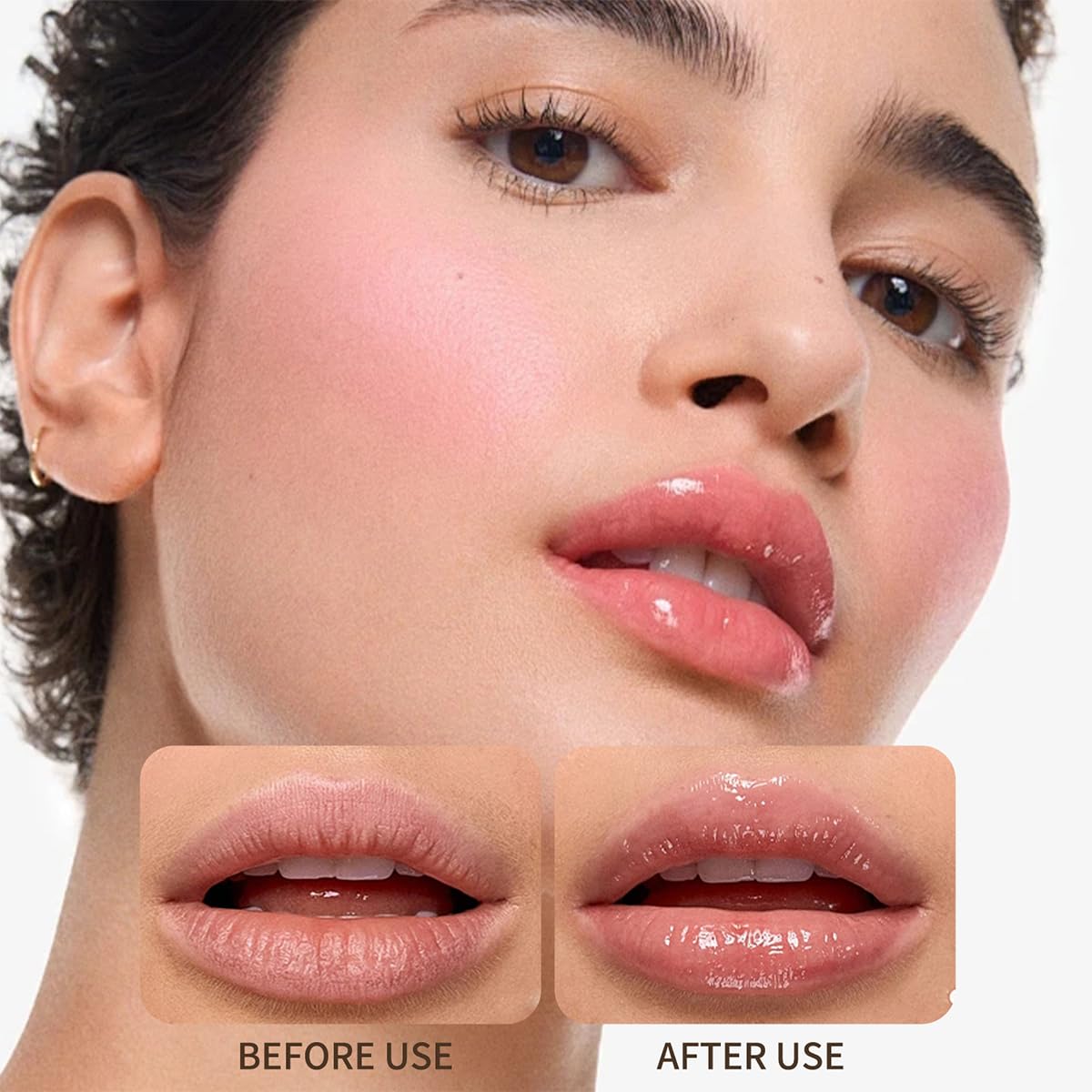 Baorder 4 Colors Hydrating Lip Gloss Set,Glitter Glossy Plumping Lip Glow Oil,High Shine Glass Finish Lip Jam,Shiny Jelly Liquid Lipstick For Women And Girls