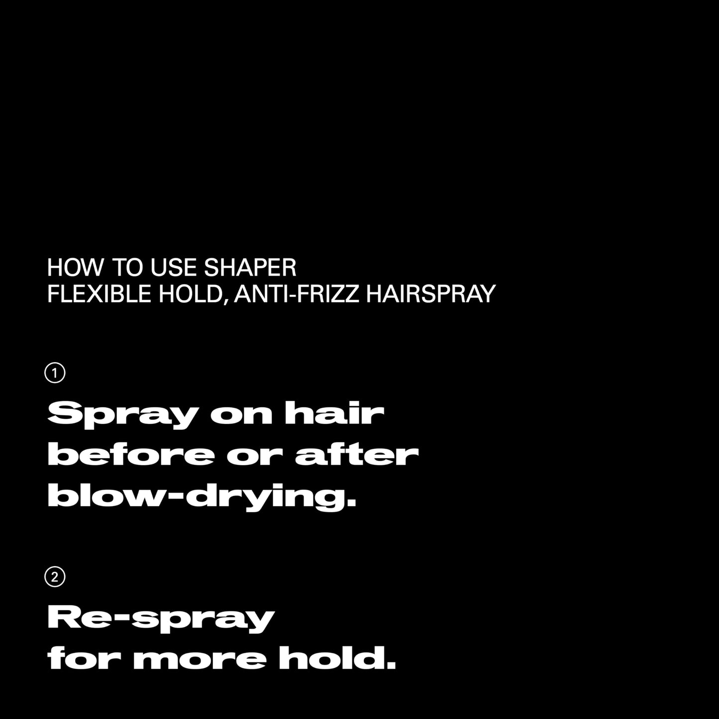 Sebastian Professional Shaper Hairspray, 50 VOC% | Flexible to Medium Hold | Brushable with Control | 10.6 oz