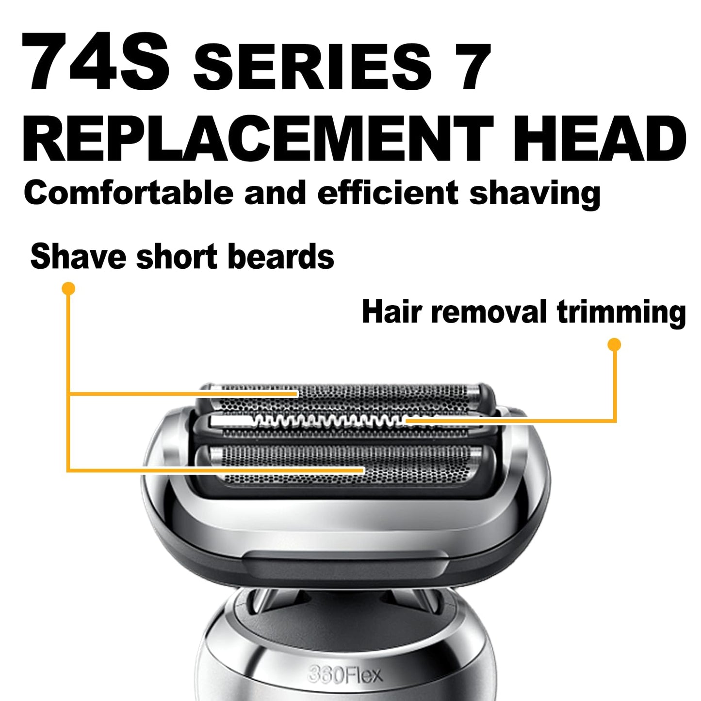 74S Series 7 Electric Replacement Shaver Head