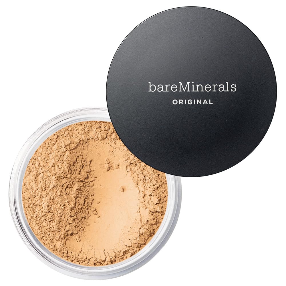 Original Loose Powder Foundation SPF 15, Golden Medium 14, Vegan, Cruelty-Free & Dermatologist-Tested