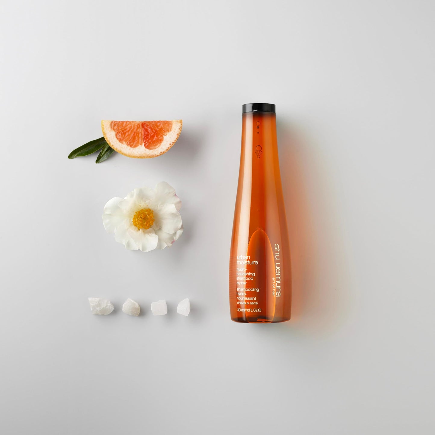 shu uemura art of hair Urban Moisture Deep Hydration Shampoo - Intensely Nourishes and Cleanses, Reduces Frizz and Adds Shine, 10 Fl Oz