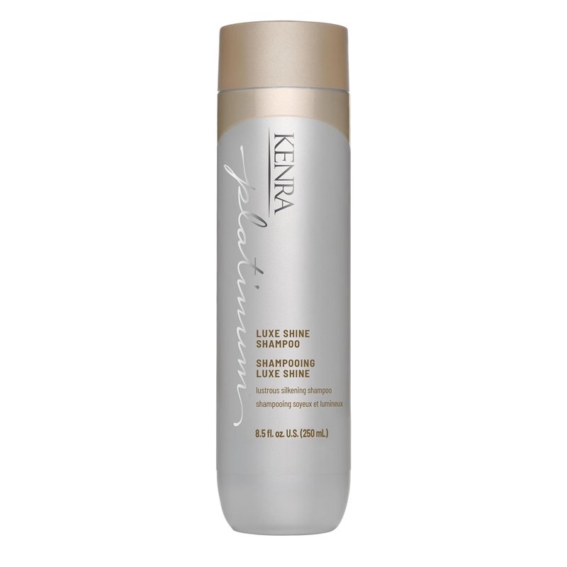 Kenra Platinum Luxe Shine Shampoo - Smoothing Shampoo for Frizzy Hair | Sulfate Free & Color Safe