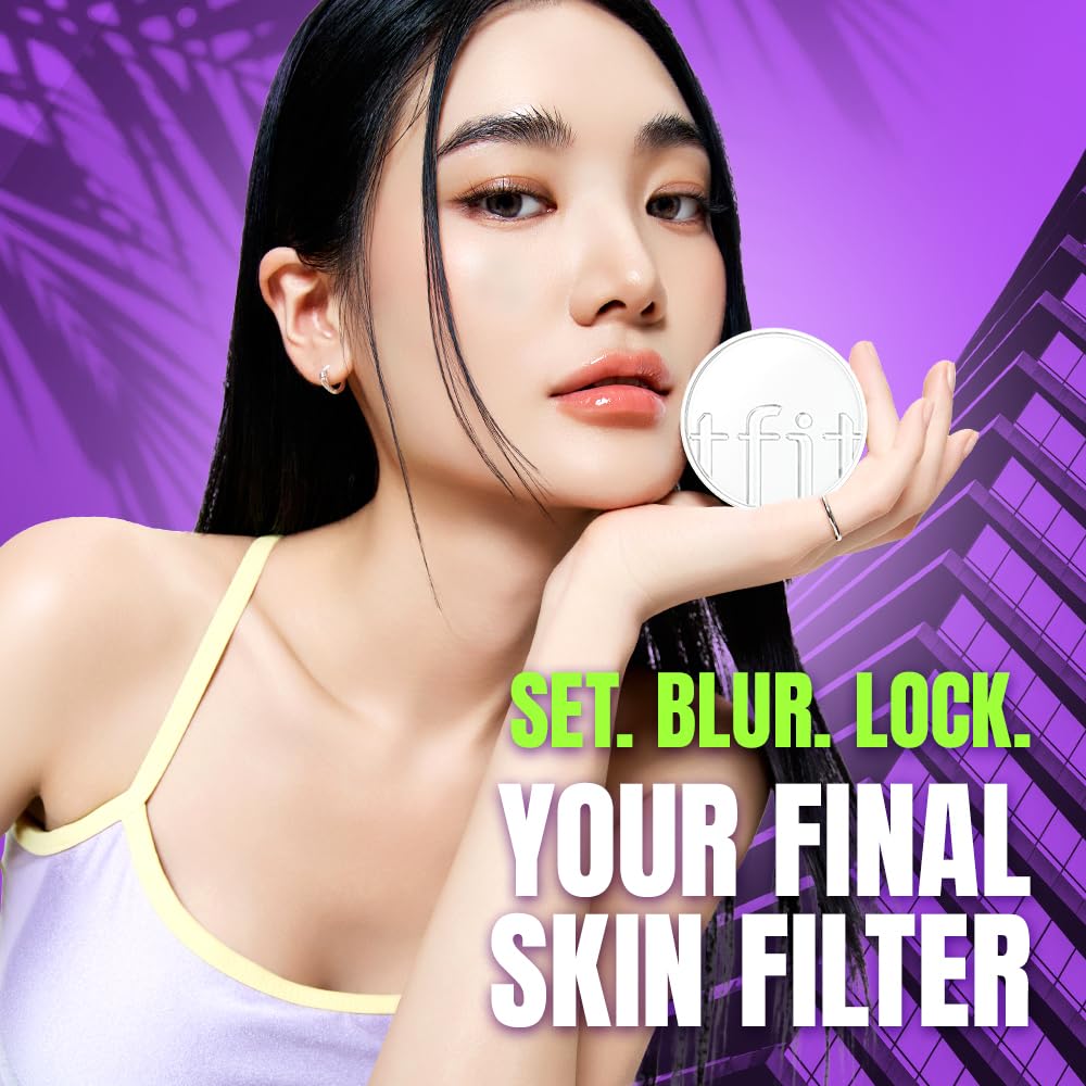 TFIT Translucent Finishing Powder 24H Long Lasting, 2.1 Medium Beige 7g
