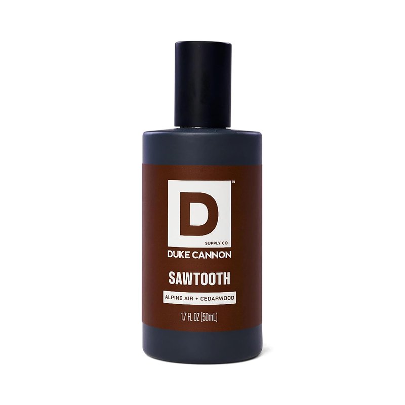 Duke Cannon Proper Cologne Sawtooth | Men's Eau de Parfum | Alpine Air and Cedarwood | Fresh, Woodsy, Long-Lasting Scent | 1.7 fl oz