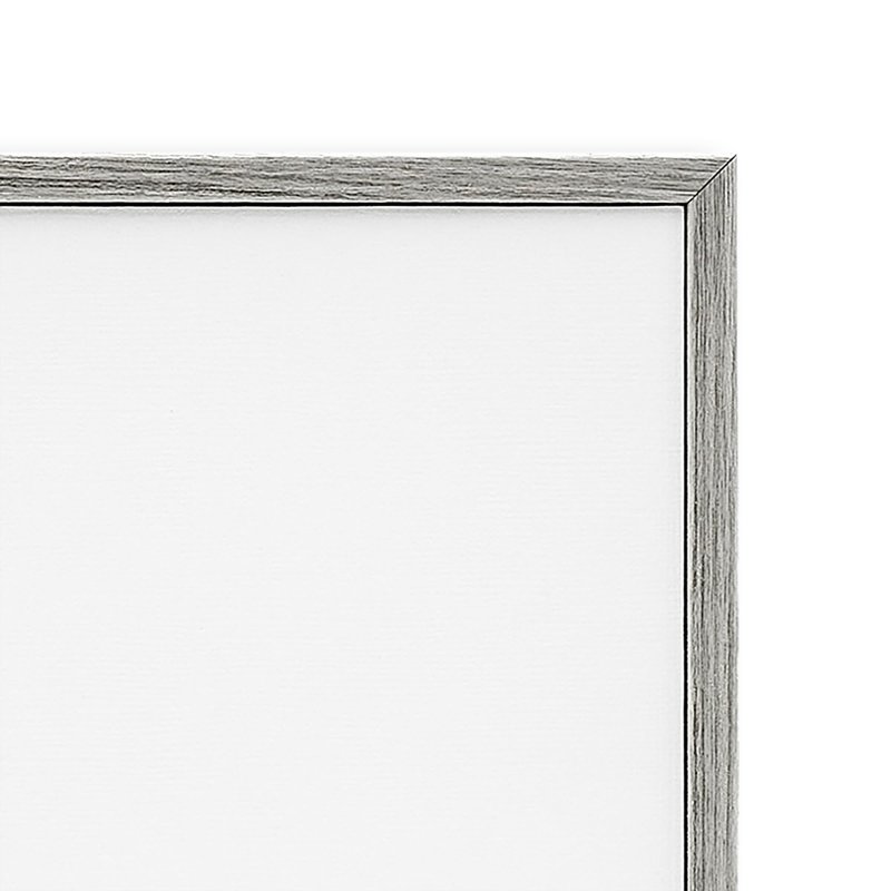 Stupell Industries 'Makeup Nail Polish Brush Drip', Framed Giclee Art, Gray, 16 x 20 Inches, Easy to Hang and Sturdy, Made in USA, by Ziwei Li