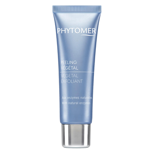 PHYTOMER Vegetal Exfoliant Gentle Face Exfoliating Cream Cleanser | Helps reduce the look of impurities, Refines Skin Texture | Made with Natural Enzymes | Safe for Sensitive Skin (50 ml)