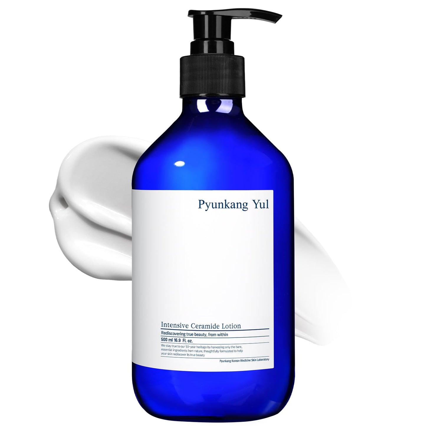 Pyunkang Yul PKY Intensive Ceramide Body Lotion, Non-Greasy, Minimal Ingredients, Zero-Irritation, Korean Skincare, 500ml, 16.9 Fl.Oz