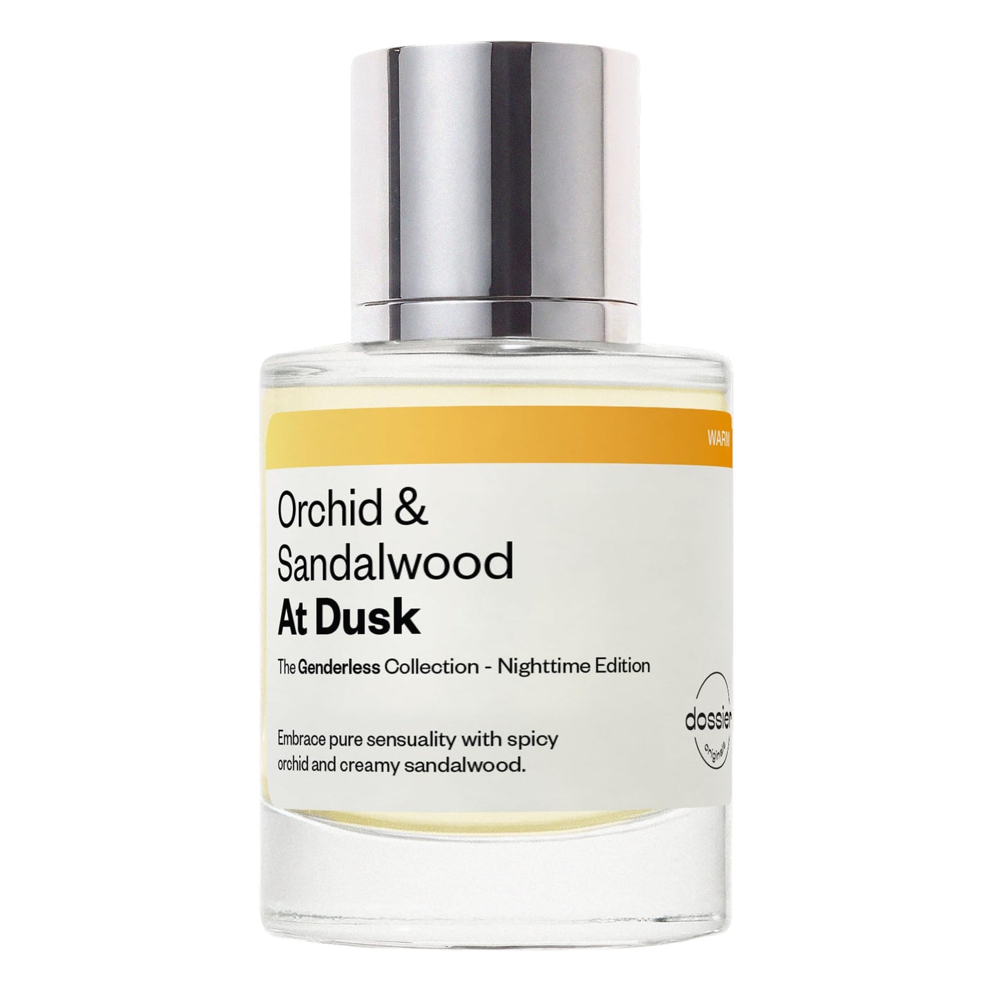 Dossier - Originals - Orchid & Sandalwood At Dusk - Eau de Parfum - Long-Lasting Sensual Woody Floral Fragrance - Unisex - 1.7 fl oz (50ml)