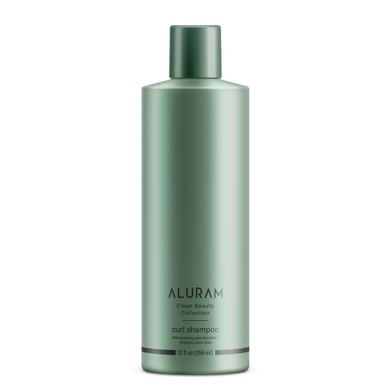 ALURAM Curl Shampoo, Clarifying Coconut Water Infused and Lightweight Cleansing For Curly Hair, 12 Fl Oz