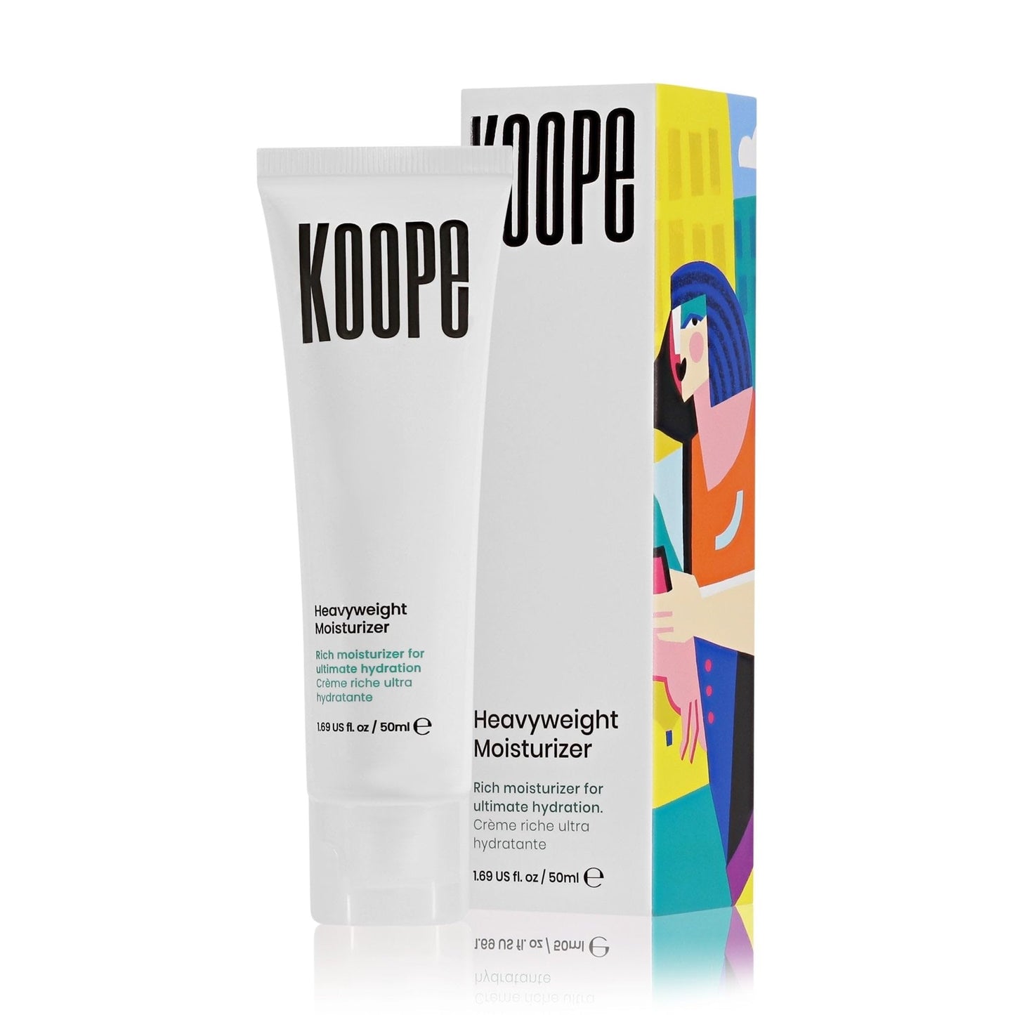 Koope Heavyweight Face Moisturizer, Hyaluronic Acid, 1.69 fl oz