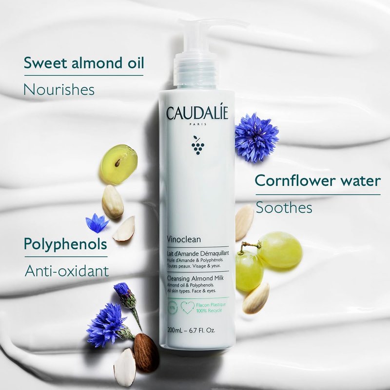 Caudalie Vinoclean Gentle Cleansing Almond Milk - 200 mL