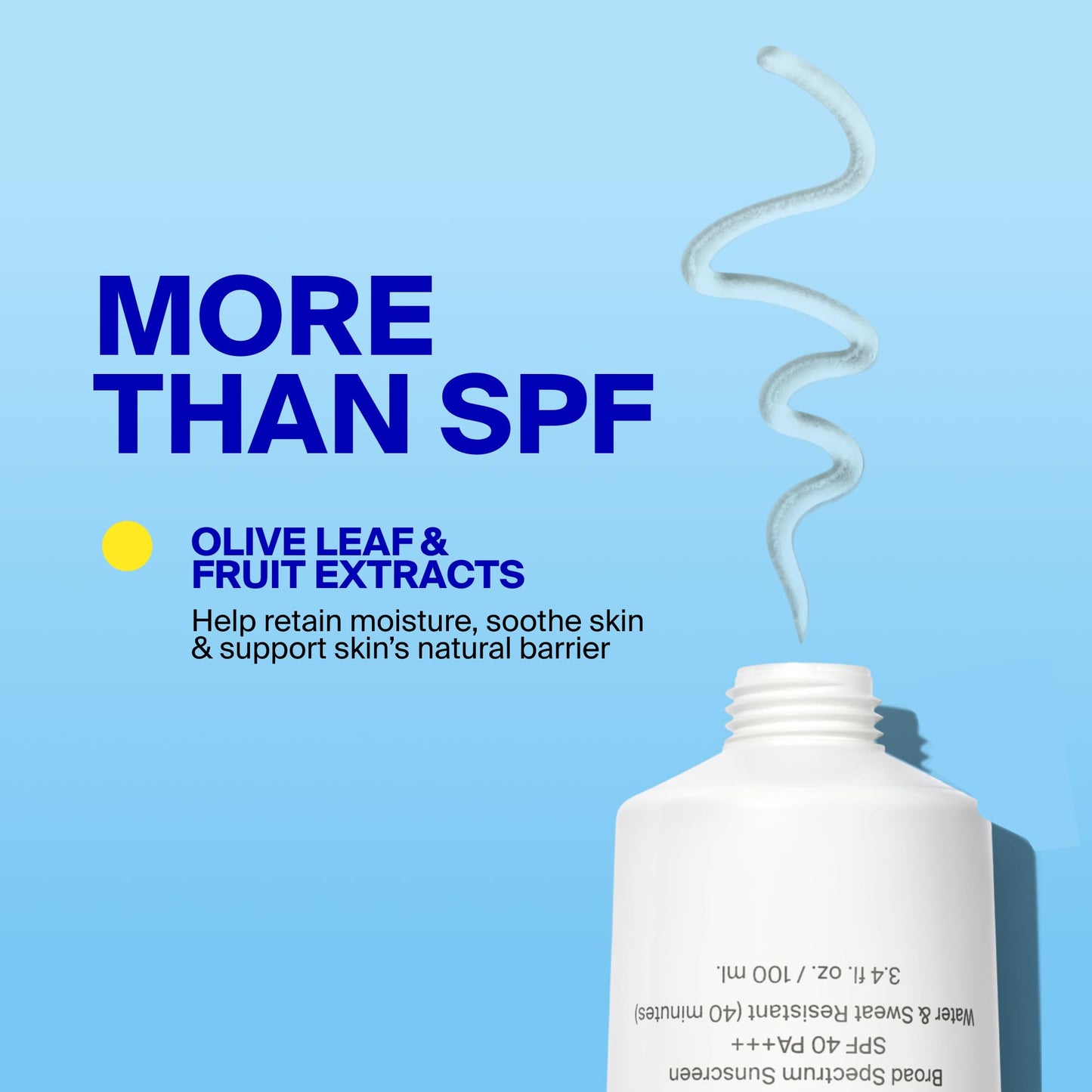 Supergoop! Unseen Sunscreen Body SPF 40 - Clear & Invisible Sun Protection - 3.4 fl oz - Weightless & Scentless - Water & Sweat Resistant - For All Skin Types