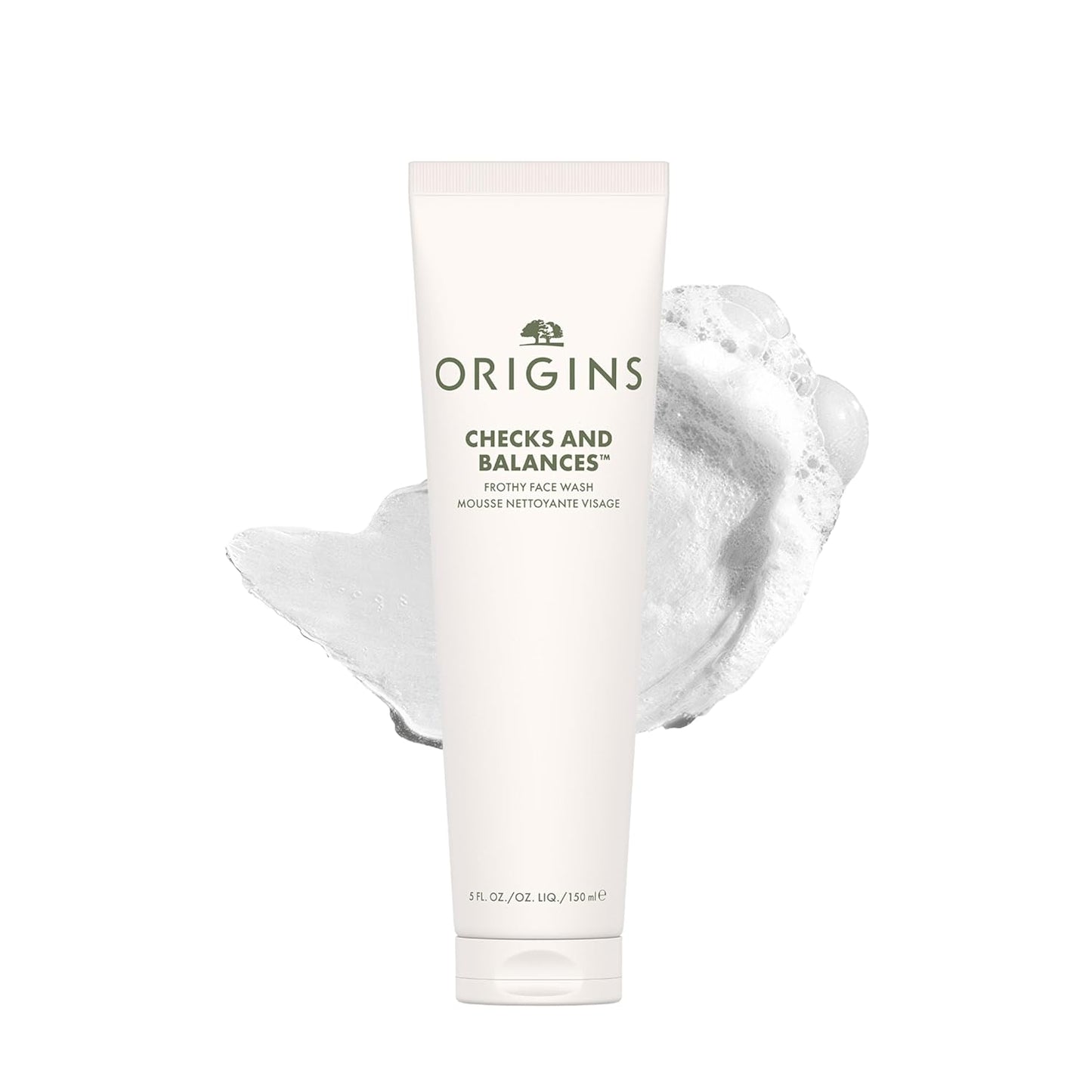 Origins Frothy Face Wash - Gentle Foaming Cleanser for All Skin Types | 6.7 oz