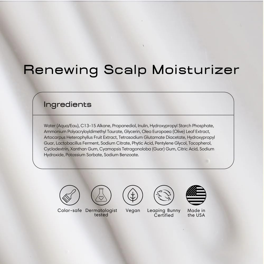 Jupiter Hydrating Scalp Moisturizer – Moisturizing, Nourishing, and Strengthening Hair Care – Daily Scalp & Hair Hydration – Color-Safe, Sulfate-Free, Paraben-Free, 2.1 fl. oz.