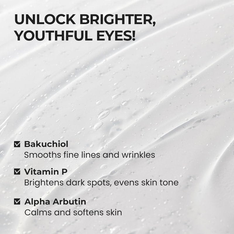 [SKIN&LAB] Bakuchiol Eye Serum with Caffeine, Roll-on Korean Under Eye Serum, Anti-Aging Wrinkle Care for Fine Lines, vegan, cruelty-free (Eye Serum Duo Set)