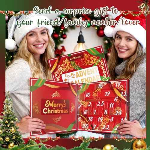 Nail Polish Advent Calendar 2025£¬24-Piece Nail Varnish Advent Calendar Christmas Calendar for Women and Girls, Nail Polish Colours Kit, Nail Art Tool Glitter Decorations Care and Accessories