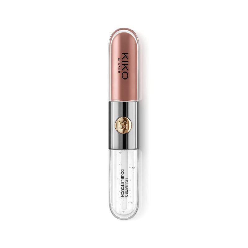Kiko Milano Unlimited Double Touch 103, Liquid Lipstick With A Bright Finish In A Two-Step Application. Lasts Up To 12 Hours. No-Transfer Base Colour
