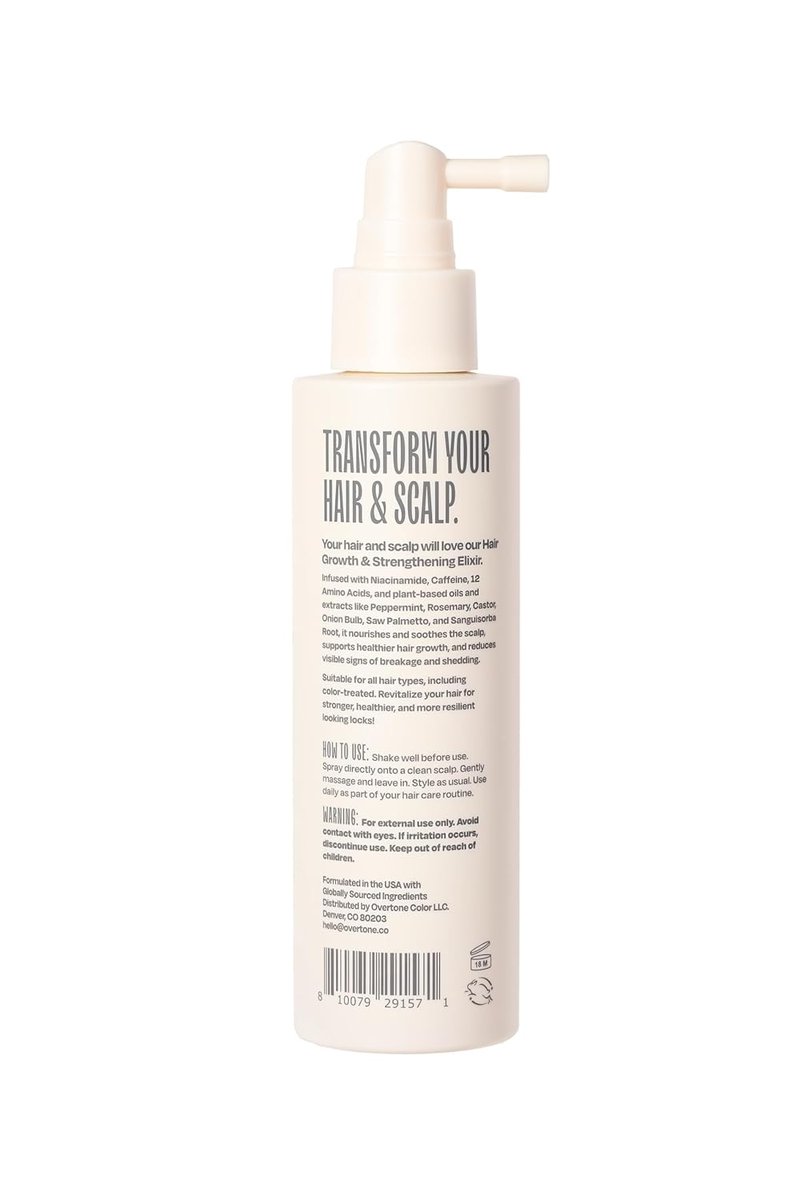 Revitalizer Hair Growth Elixir - 14 Amino Acid Complex, Naturally Derived | 144 mL