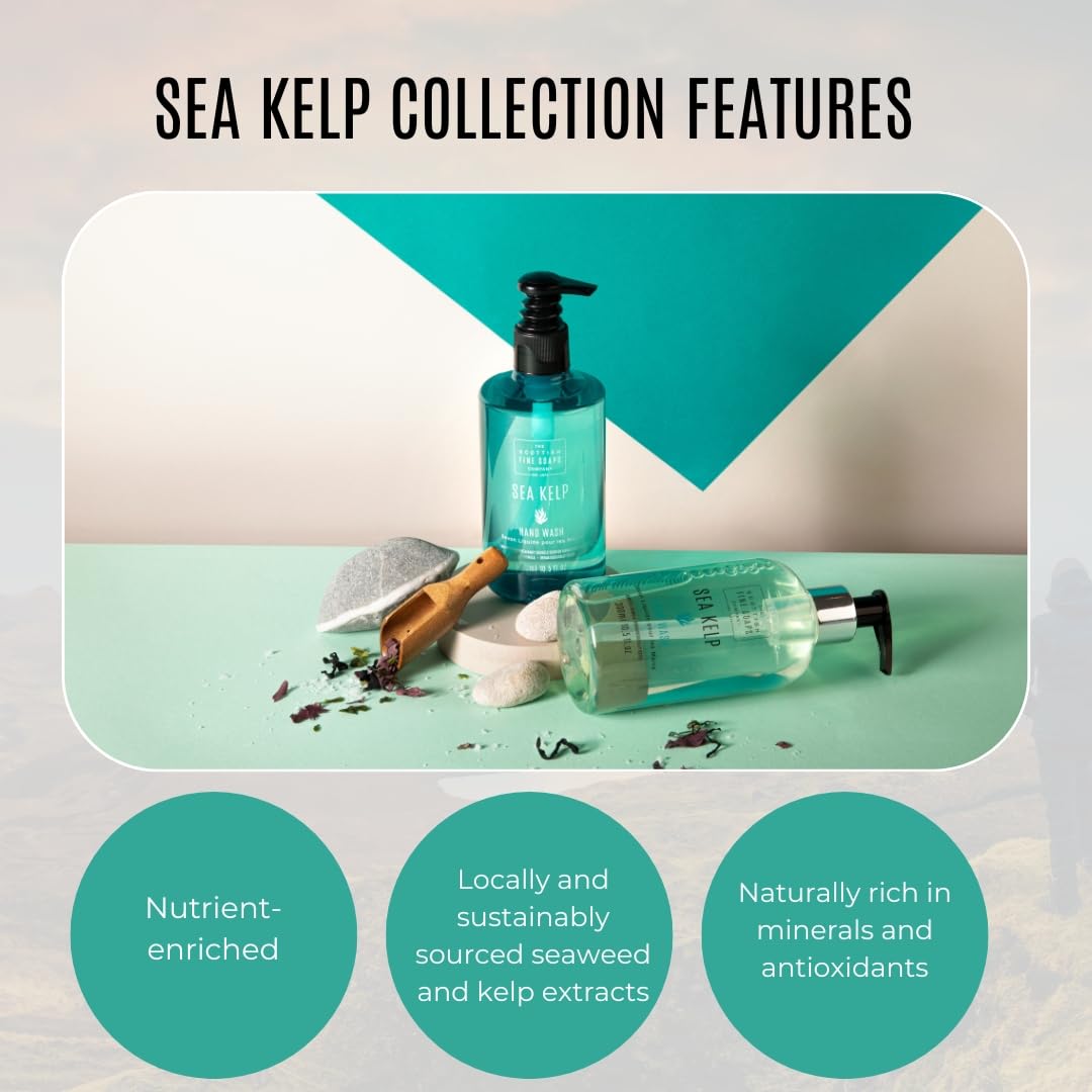 Scottish Fine Soaps Sea Kelp Hand & Nail Cream - Nourishing Moisturizer | 75ml