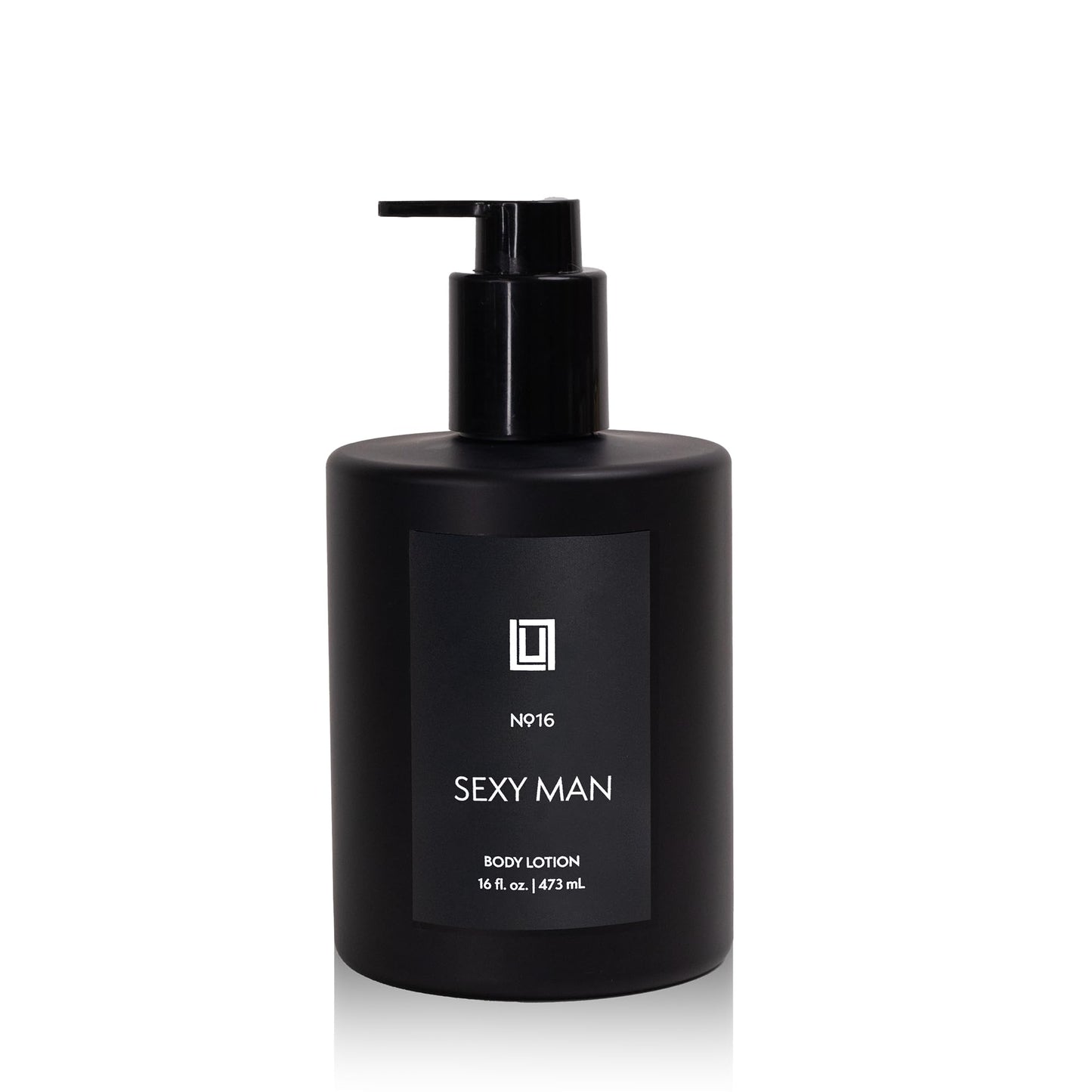 Lulu Candles | Sexy Man | Moisturizing Body Lotion | Soothing Shea Butter & Aloe | Nourishes Dry Skin With Moisture, No Paraben, Dye Free, Non-Greasy - 16 Fl. Oz.