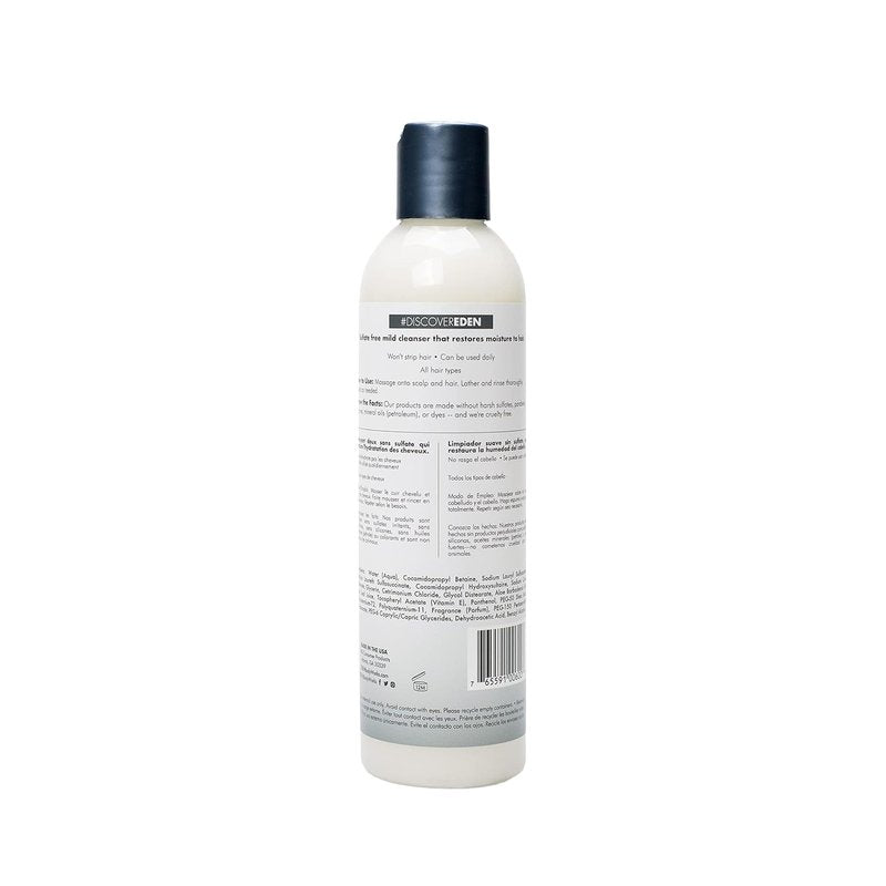 EDEN BodyWorks Coconut Shea Moisture Shampoo | 8 oz | Remove Build Up & Restore Moisture Balance - Packaging May Vary