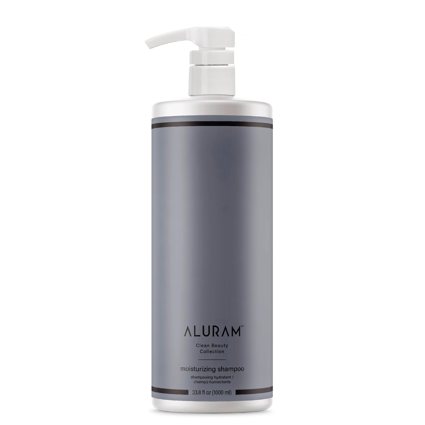ALURAM Coconut Water Moisturizing Shampoo for Men and Women, Clean Hydration and Shine for Medium to Coarse Textured Hair, 33.8 Fl Oz