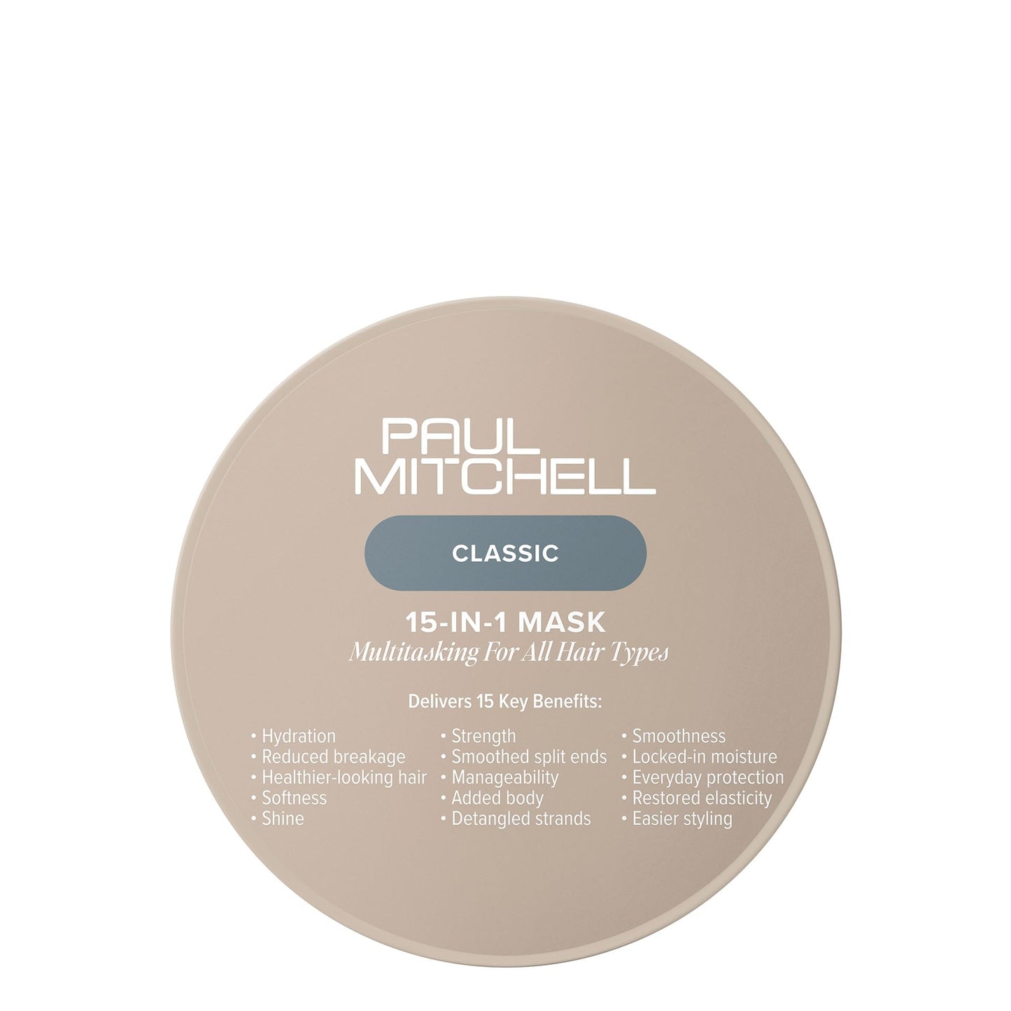Paul Mitchell 15-In-1 Mask, Multitasking Hair Mask For All Hair Types, 6.7 oz
