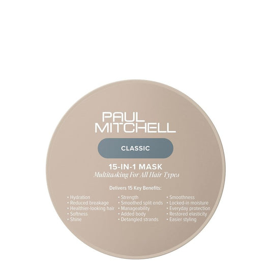 Paul Mitchell 15-In-1 Mask, Multitasking Hair Mask For All Hair Types, 6.7 oz
