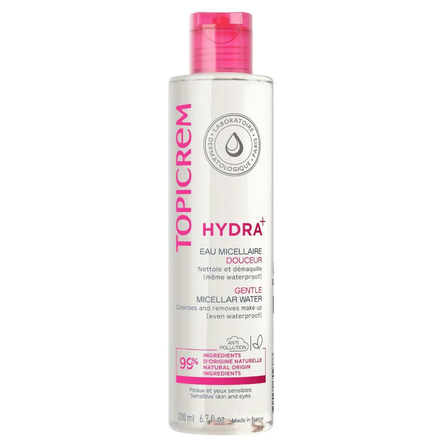 Topicrem Essentials Gentle Cleansing Water Face & Eyes 200 Ml