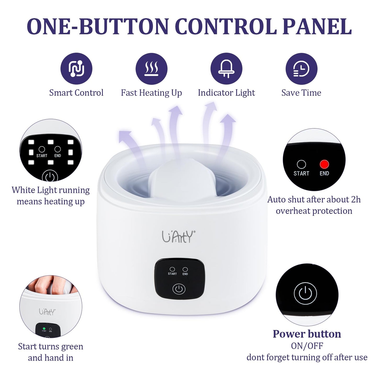 Nail Soaking Bowl Electric Manicure Nail Bowl Nail Polish Remover Machine