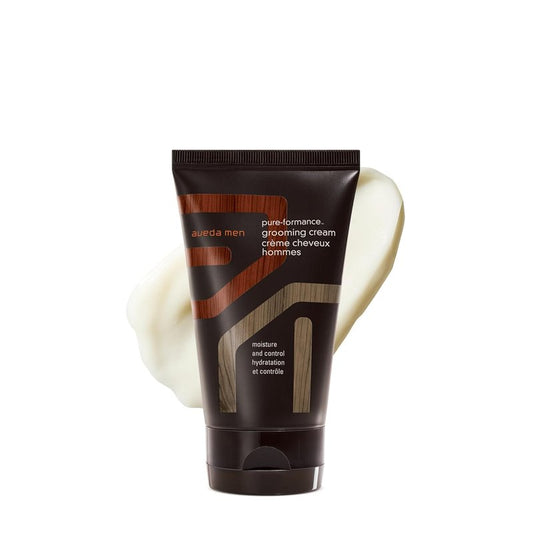 Aveda Men Pure-Formance Grooming Hair Cream - Medium Hold | Conditions, Adds Shine & Moisture | 4.2 Fl Oz