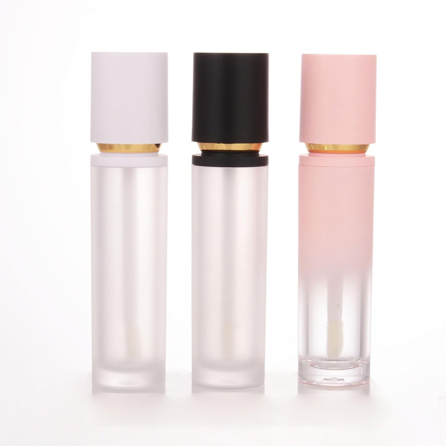 30 PCS Empty White Lip Gloss Tubes - 8ml with Wand Applicator for Lip Oil Tint