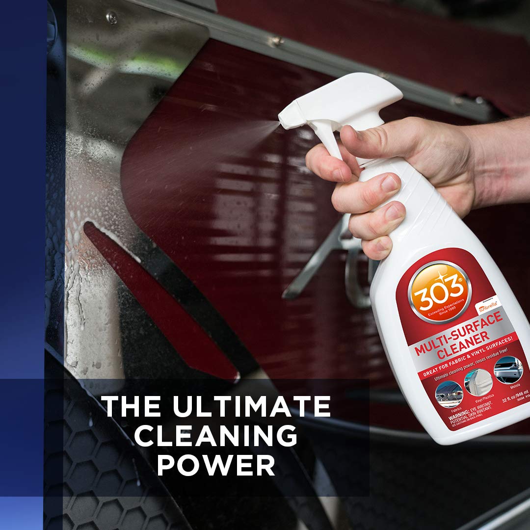 303 Marine Multi-Surface Cleaner for Vinyl & Canvas, 32 oz 6-Pack