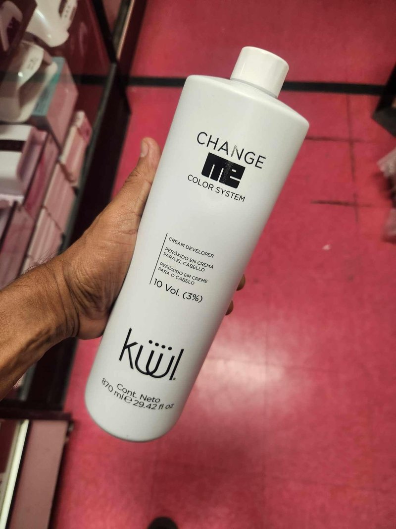 Küül Change Me Peroxide 10 Volume 29.42 floz Color System Crema para el Cabello white