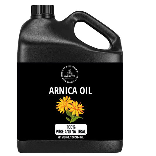 Arnica Oil 32 Ounces - 100% Pure & Natural for Skin and Hair Care