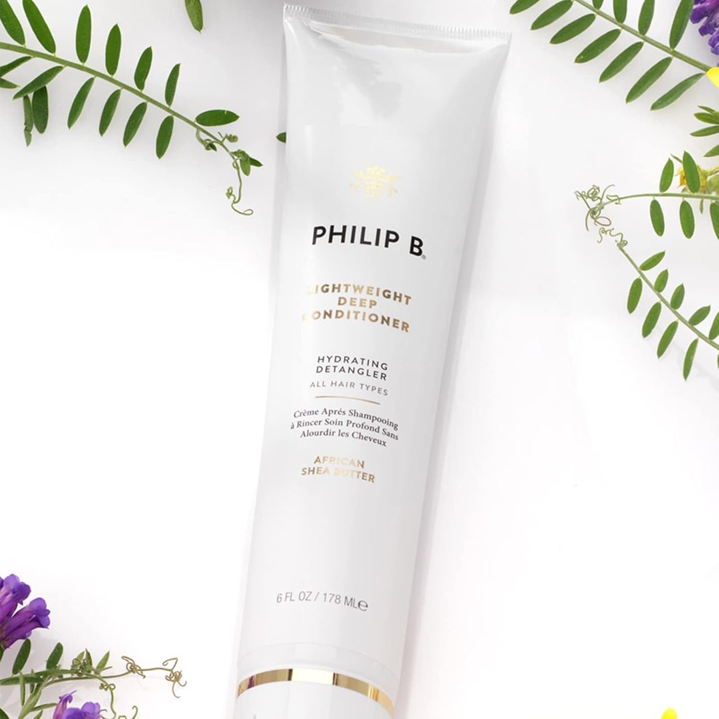 Philip B Lightweight Deep Conditioner - Hydrating Detangler for All Hair Types | 6 fl. oz.