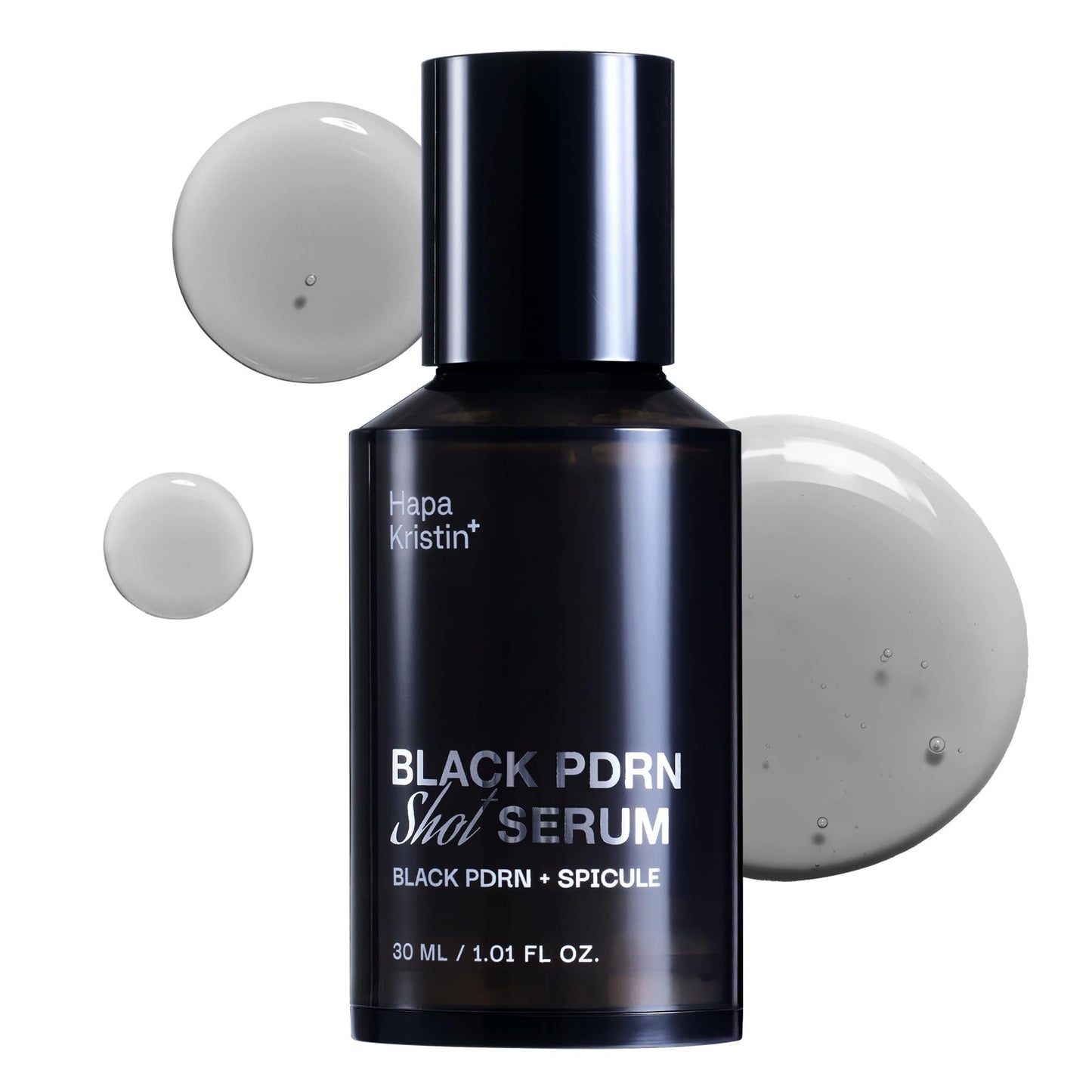 HAPA KRISTIN Black PDRN Shot Serum, Spicule Microneedling, 1.01 oz