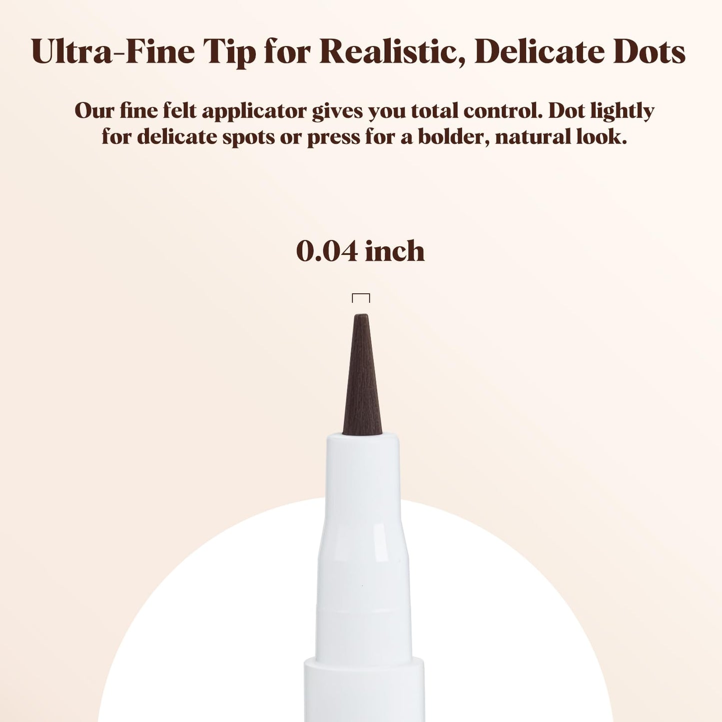 Freckle Pen 4 PCS Set – 4 Colors (Light Brown, Natural Coffee, Chestnut, Dark Brown) for Natural Looking Fake Freckles – Waterproof, Long Lasting Faux Freckles Makeup Tool