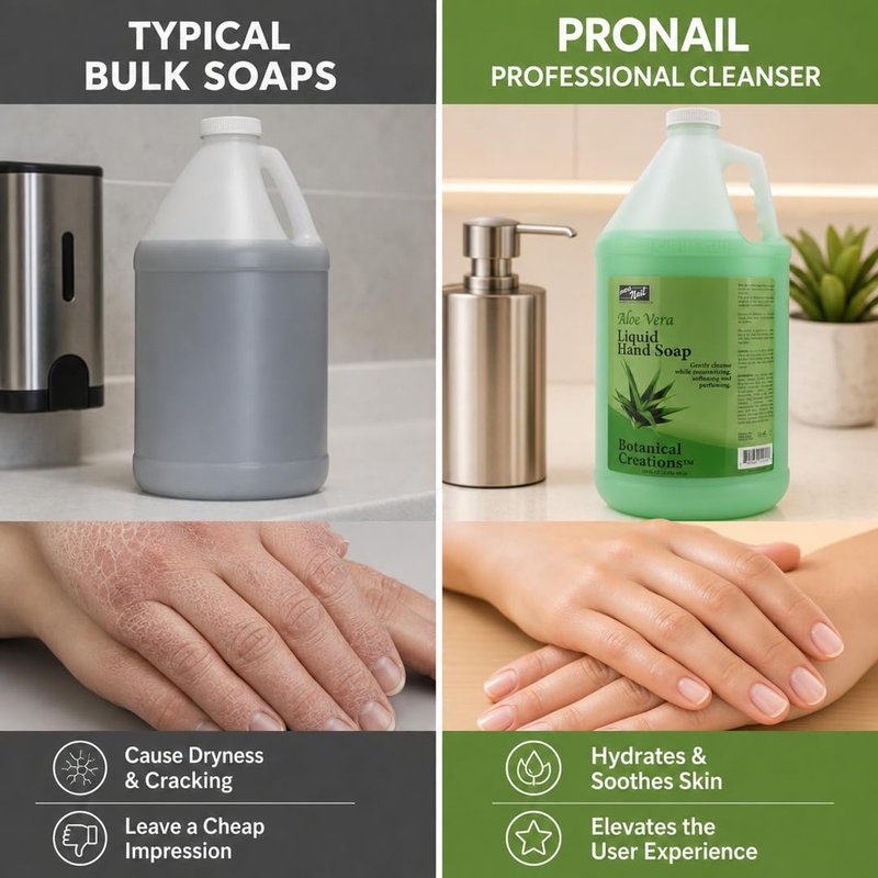 Liquid Hand Soap Refill - Aloe Vera Moisturizing Formula | 1 Gallon - Deeply Cleanses & Hydrates Hands