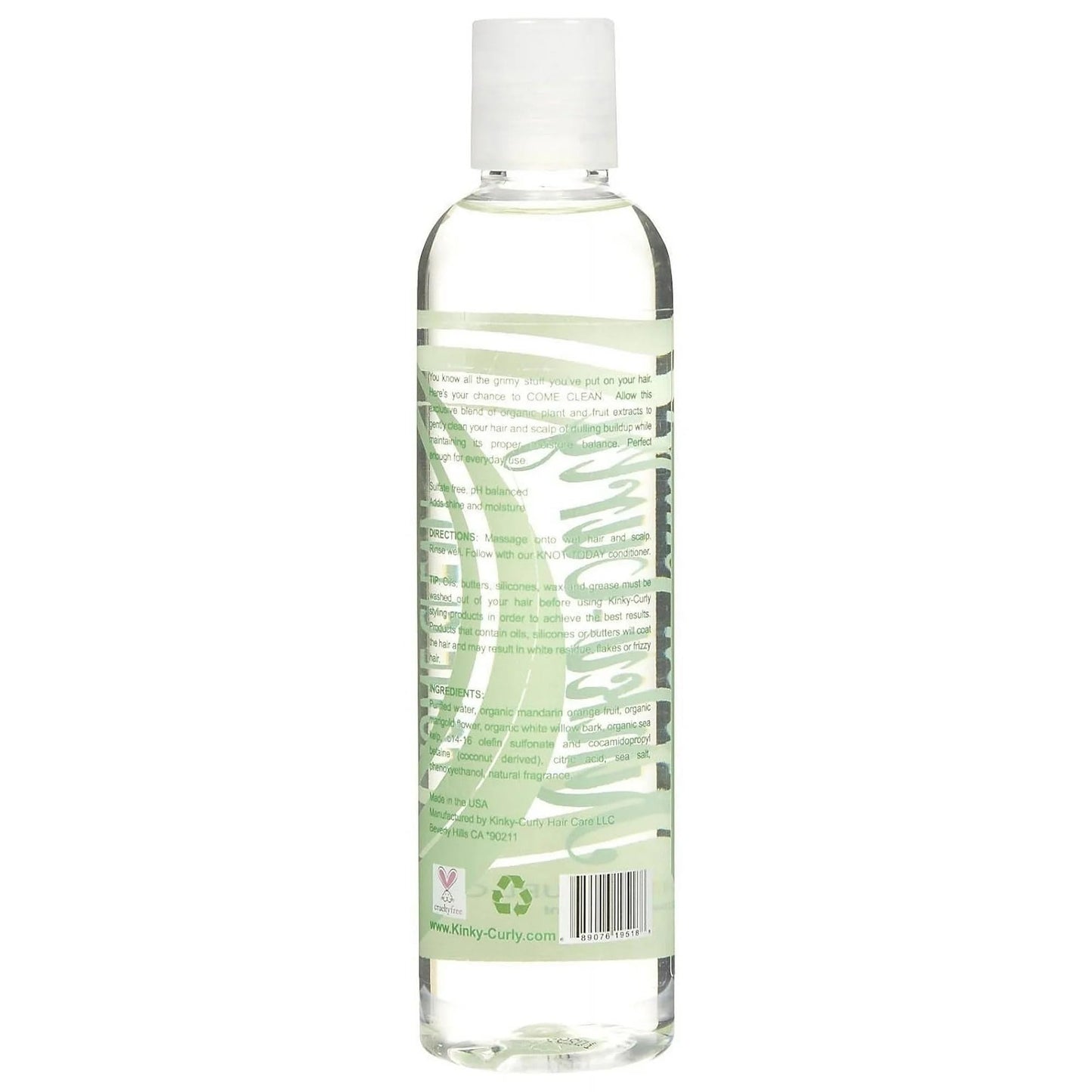 Kinky Curly Original Hair Care "Pack Of 2" (COME-CLEAN-SHAMPOO)
