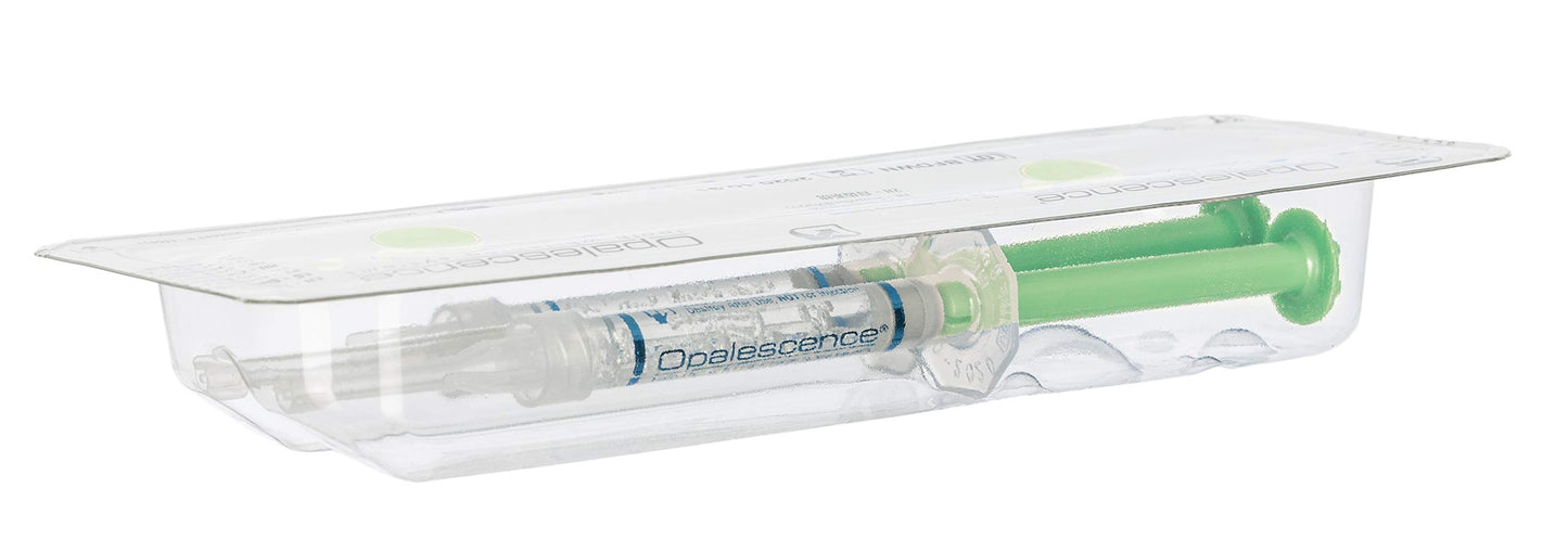 Opalescence 15% Gel Syringes Teeth Whitening Refill Kit - Low Sensitivity (4 Syringes) - Cool Mint - Carbamide Peroxide - Made in The USA by Ultradent Tooth Whitening - 5195-2