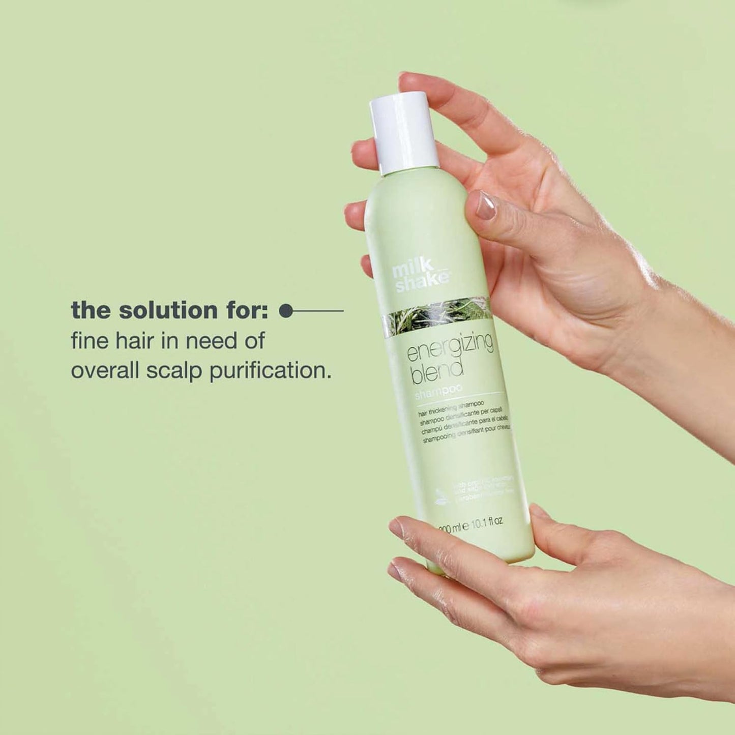 Energizing Blend Hair Thickening Shampoo - Revitalizing Volume for Fine, Fragile Hair | 10.14 oz