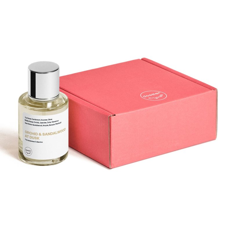Dossier - Originals - Orchid & Sandalwood At Dusk - Eau de Parfum - Long-Lasting Sensual Woody Floral Fragrance - Unisex - 1.7 fl oz (50ml)