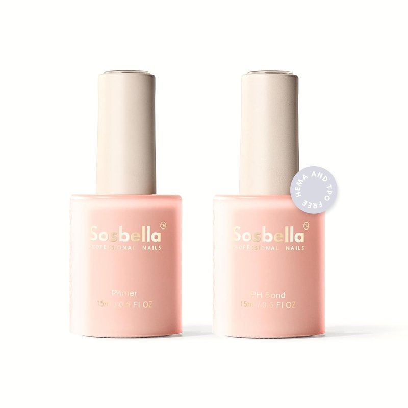 Nail Dehydrator & Primer Set - PH Bond & Nail Primer for Gel Nails | Strong Adhesion, No Lift - 15ml Each