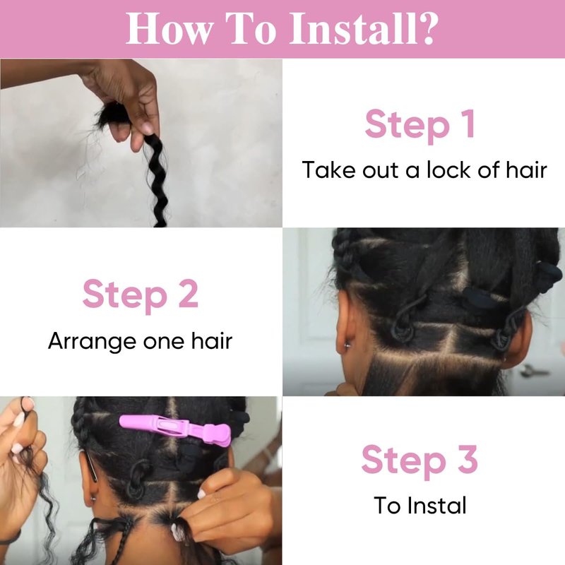 Human Braiding Hair - 14 Inch Deep Wave Bulk Hair for Boho Braids | 100g 12A Virgin Curly (Natural Color)